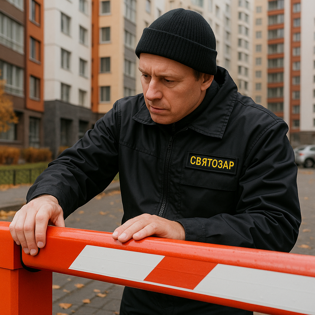 Проверка механики шлагбаума
