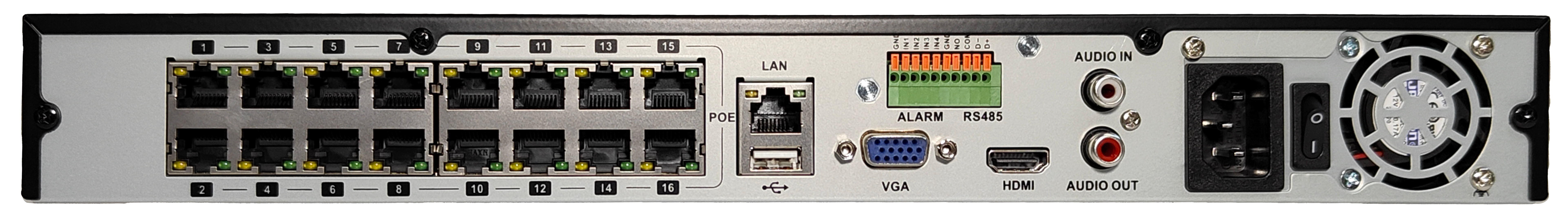 Видеорегистратор сетевой (NVR) TSr-NV16255P