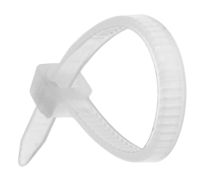 Стяжка Хомут nylon 100x2,5 мм 100 шт. белый Tantos